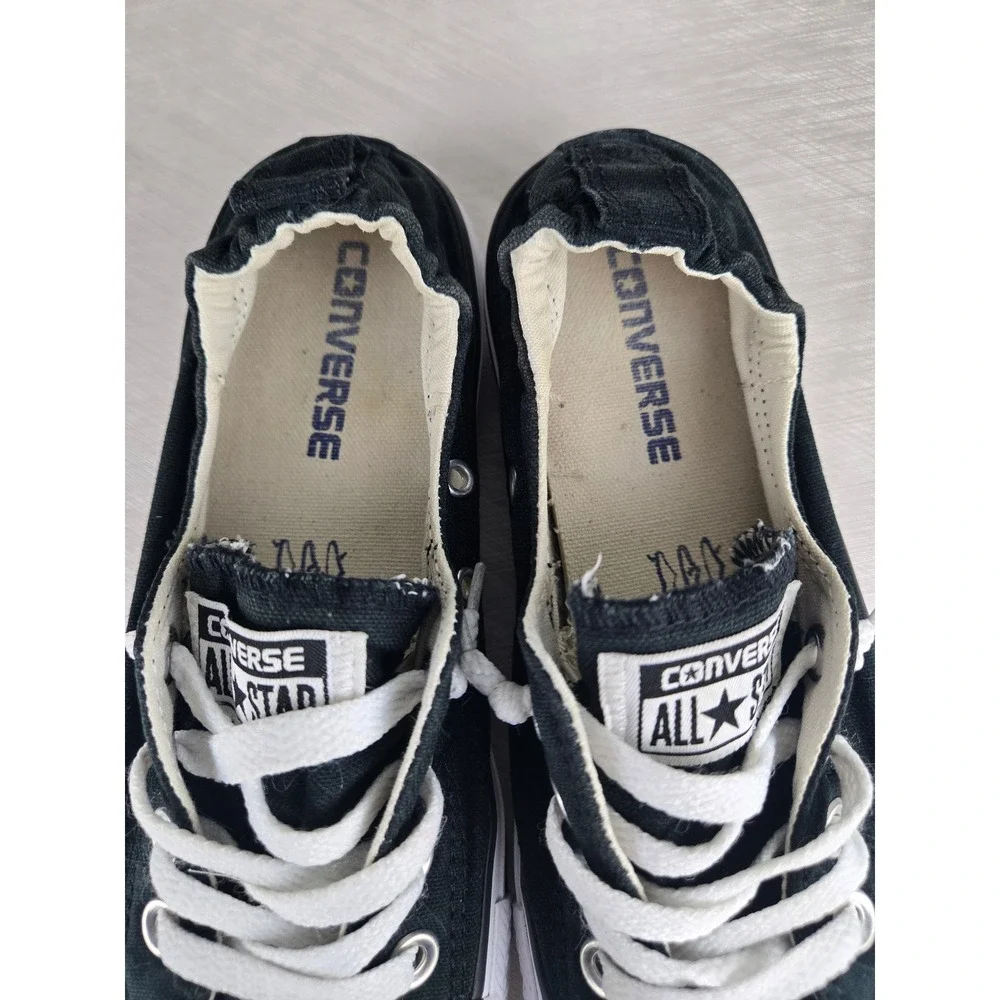 Converse Chuck Taylor All Star Shoreline Black Slip On Sneakers 537081F Womens 7 - Picture 10 of 10